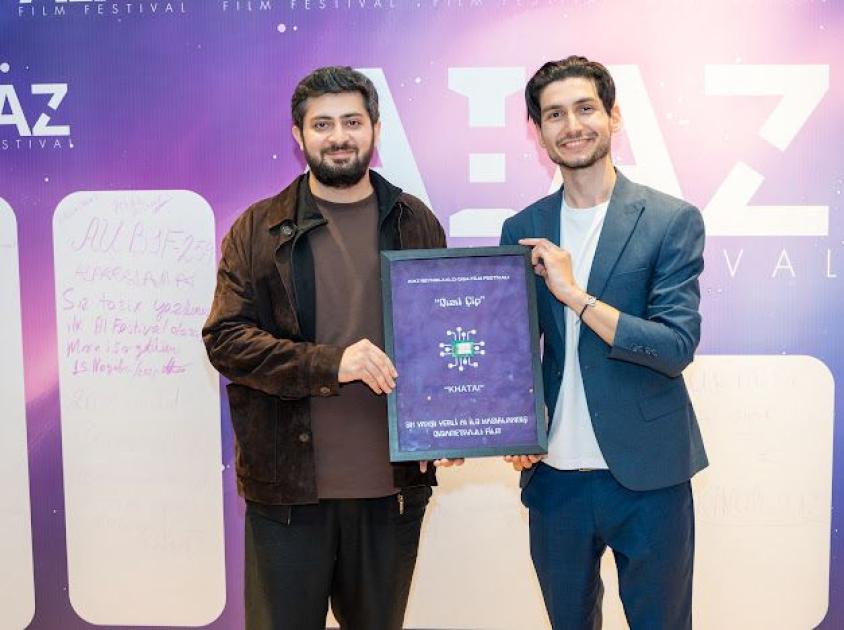 BAKIDA “AİAZ” BEYNƏLXALQ QISA FİLMLƏR FESTİVALININ QALİBLƏRİ MÜKAFATLANDIRILIB