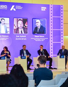A PANEL DISCUSSION NAMED “CINEMA TALKS” WAS HELD