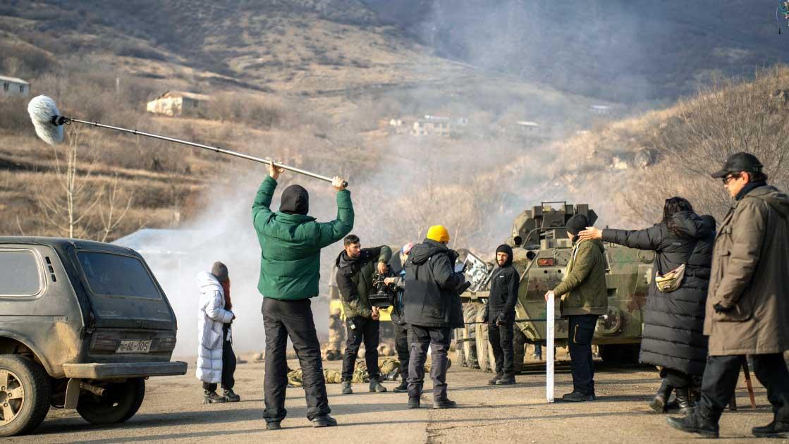 BÖYÜK ZƏFƏRİMİZDƏN BƏHS EDƏN “44” FİLMİNİN ÇƏKİLİŞLƏRİ YEKUNLAŞIB