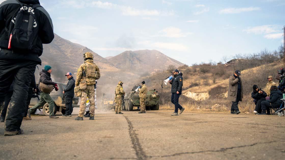 BÖYÜK ZƏFƏRİMİZDƏN BƏHS EDƏN “44” FİLMİNİN ÇƏKİLİŞLƏRİ YEKUNLAŞIB
