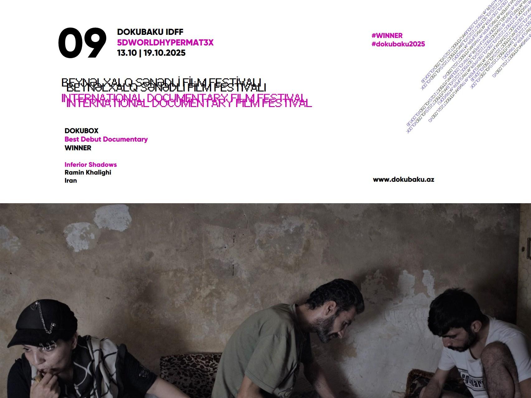 IX DOKUBAKU BEYNƏLXALQ SƏNƏDLİ FİLM FESTİVALININ QALİBLƏRİ ELAN OLUNUB