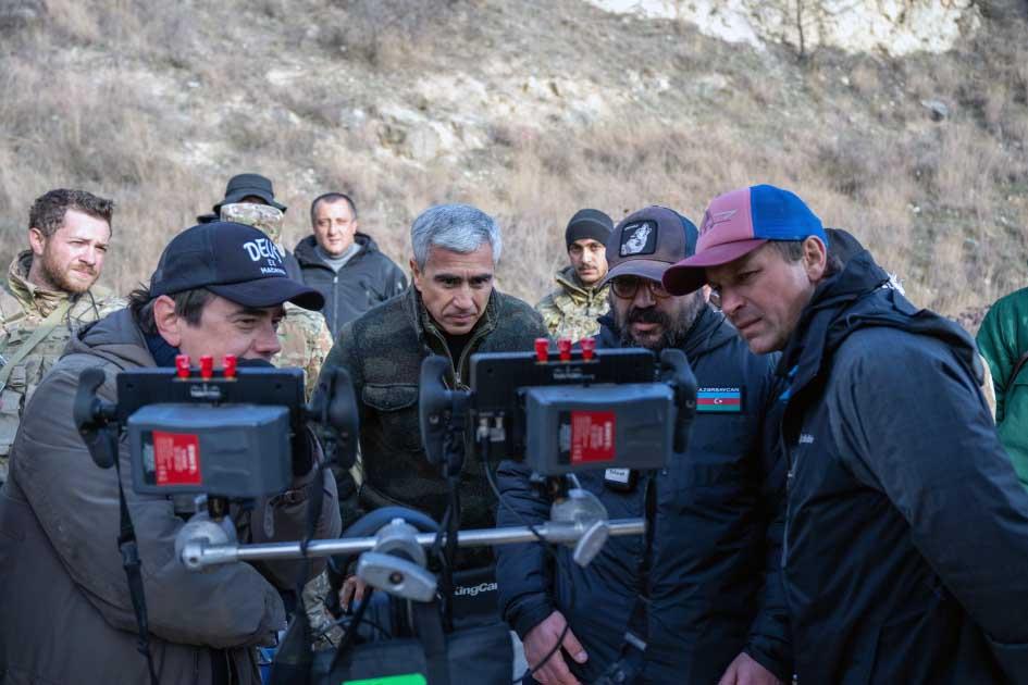 BÖYÜK ZƏFƏRİMİZDƏN BƏHS EDƏN “44” FİLMİNİN ÇƏKİLİŞLƏRİ YEKUNLAŞIB