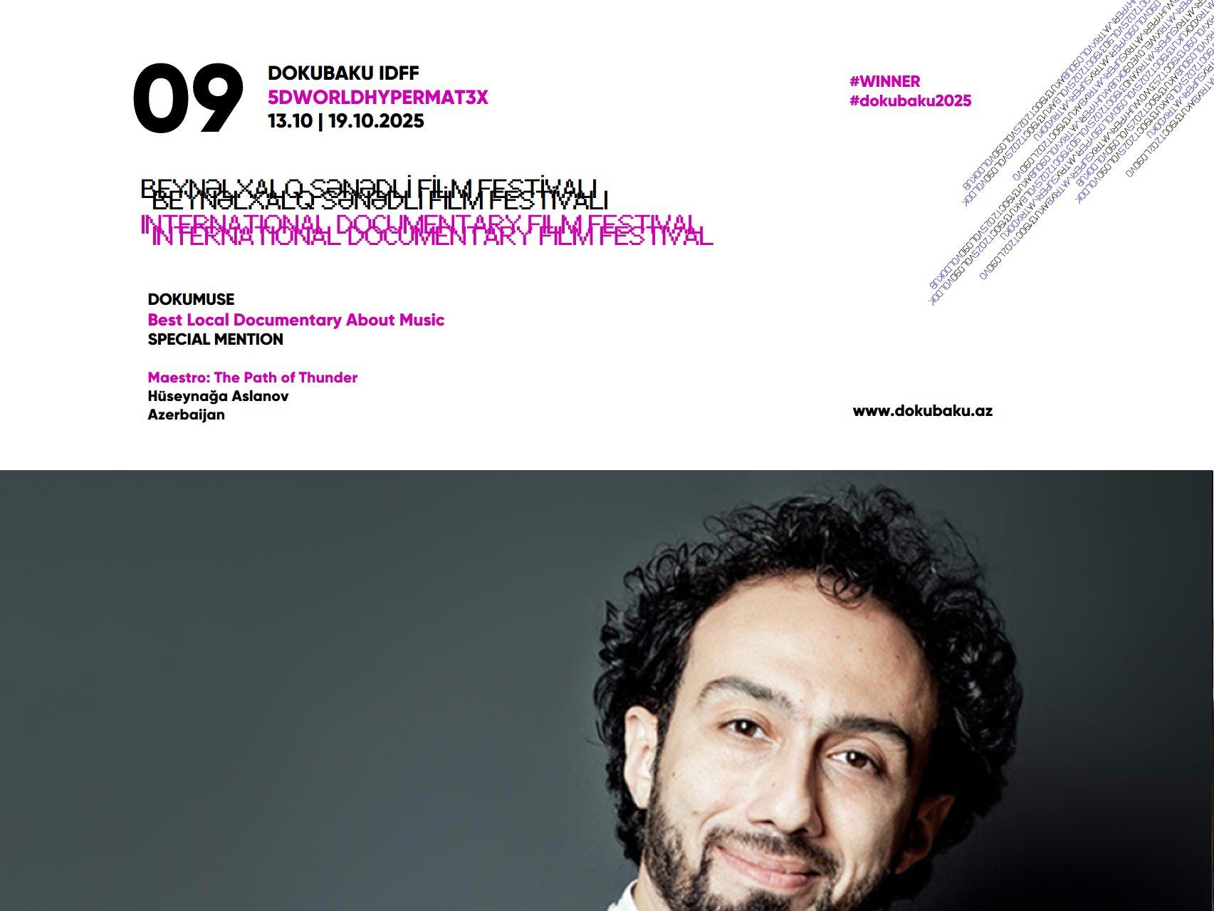 IX DOKUBAKU BEYNƏLXALQ SƏNƏDLİ FİLM FESTİVALININ QALİBLƏRİ ELAN OLUNUB