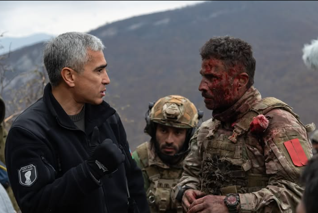 BÖYÜK ZƏFƏRİMİZDƏN BƏHS EDƏN “44” FİLMİNİN ÇƏKİLİŞLƏRİ YEKUNLAŞIB